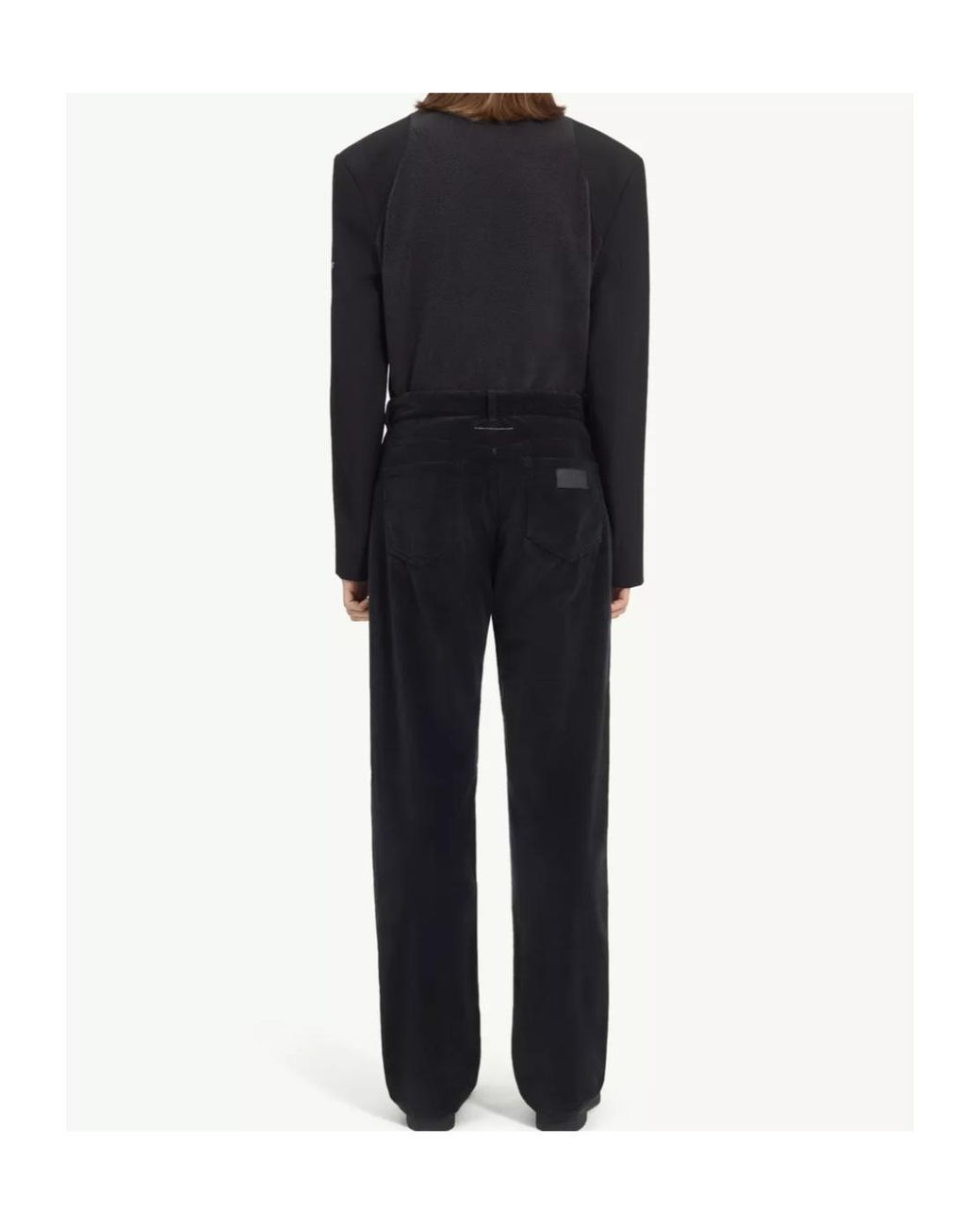 MM6 by Maison Margiela Blue Straight-Leg 5-Pocket Jeans for men
