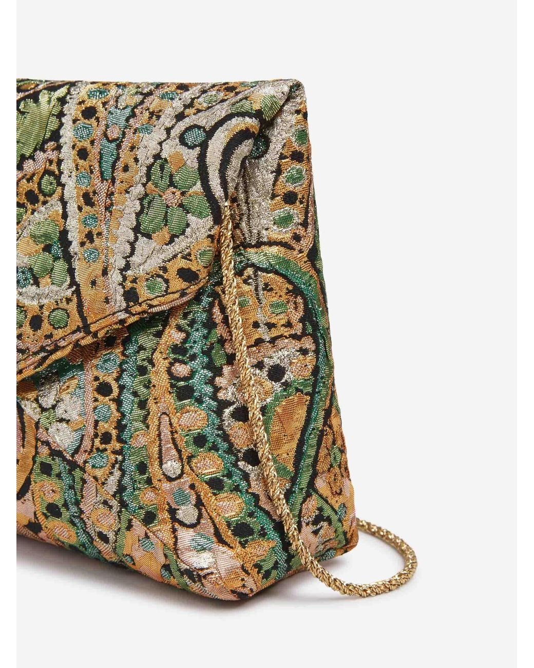 Dries Van Noten Natural Flap Shoulder Bag