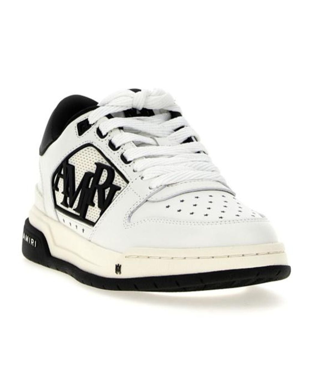 Amiri White Tie Low-Top Sneakers