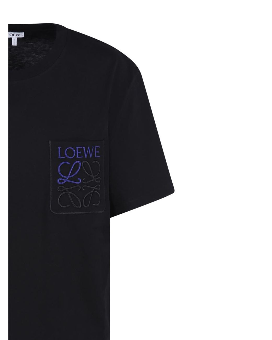 Loewe Black Regular Fit T-Shirt for men