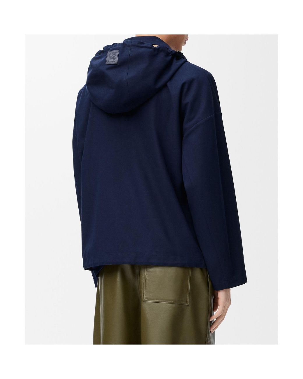 Loewe Blue Hooded Jacket for men