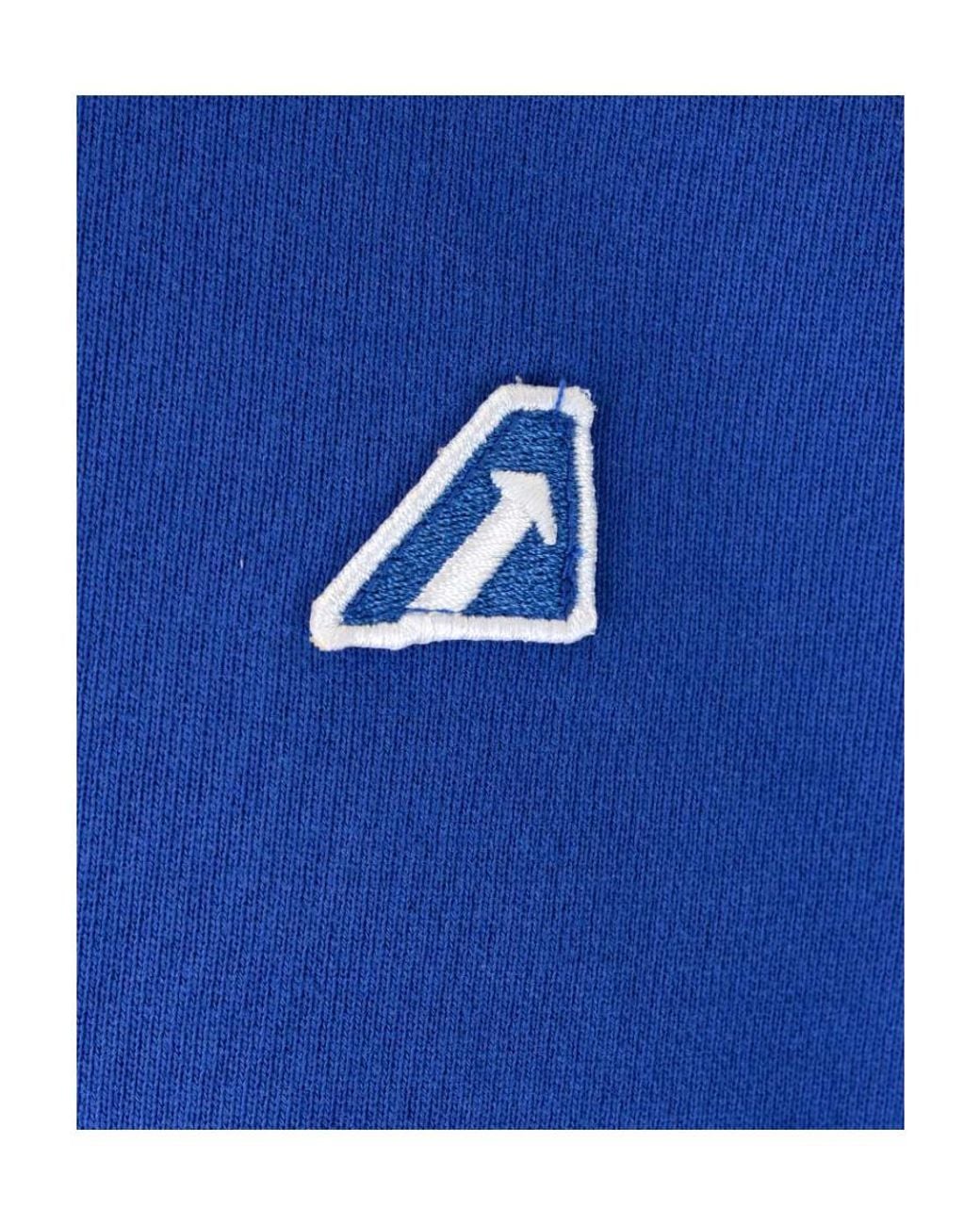 Autry Blue Long Sleeved Logo Printed Sweatshirt for men