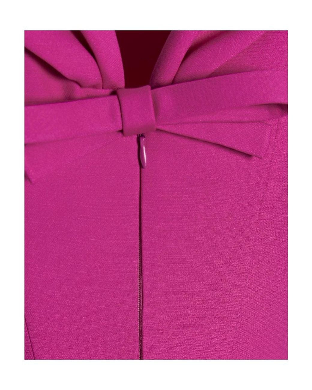 Valentino Pink Bow-Detail Mini Dress