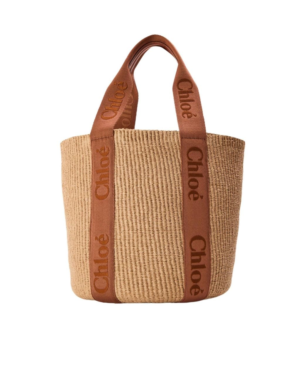 Chloé Brown Woody Basket Bag