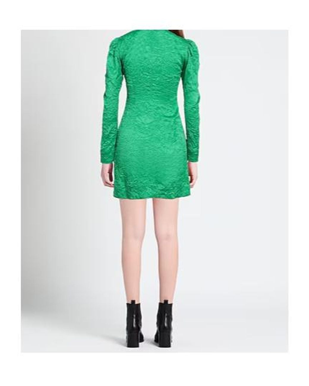 Ganni Green Sheath Dresses