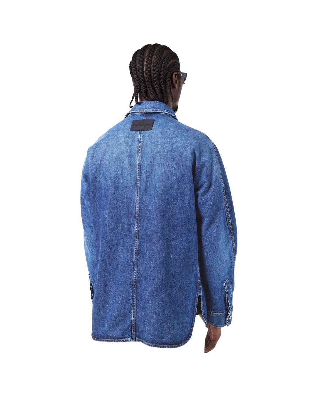 Givenchy Blue Denim Shirt for men