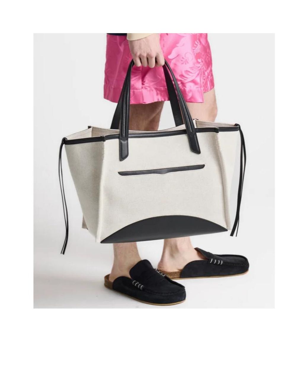 J.W. Anderson White Jw Anderson Loafer Cabas Bag for men