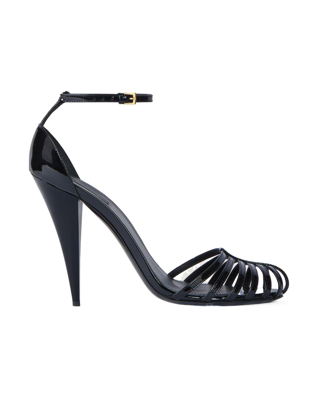 Givenchy Blue Cage Heeled Sandals