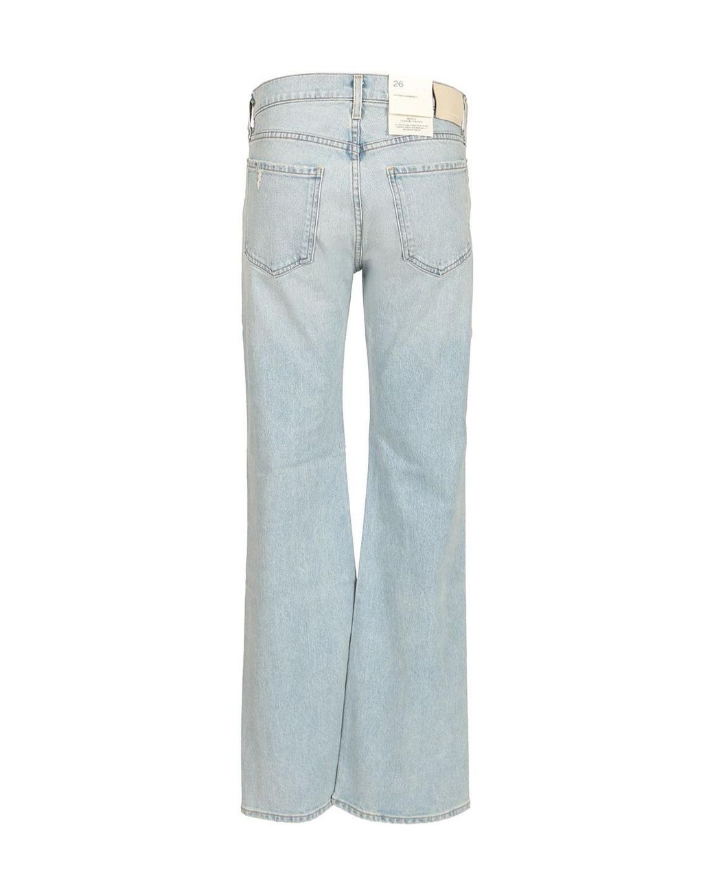 Citizens of Humanity Blue Jeans With Belt Loops