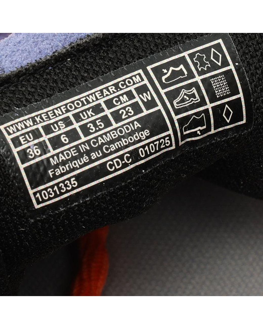 Keen Blue Lace-Up Sneakers