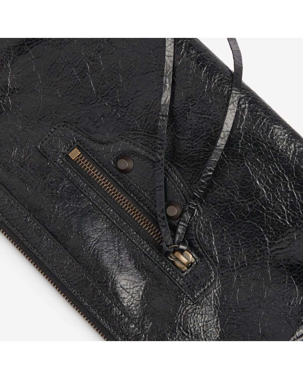 Balenciaga White Le City Cosmetic Pouch