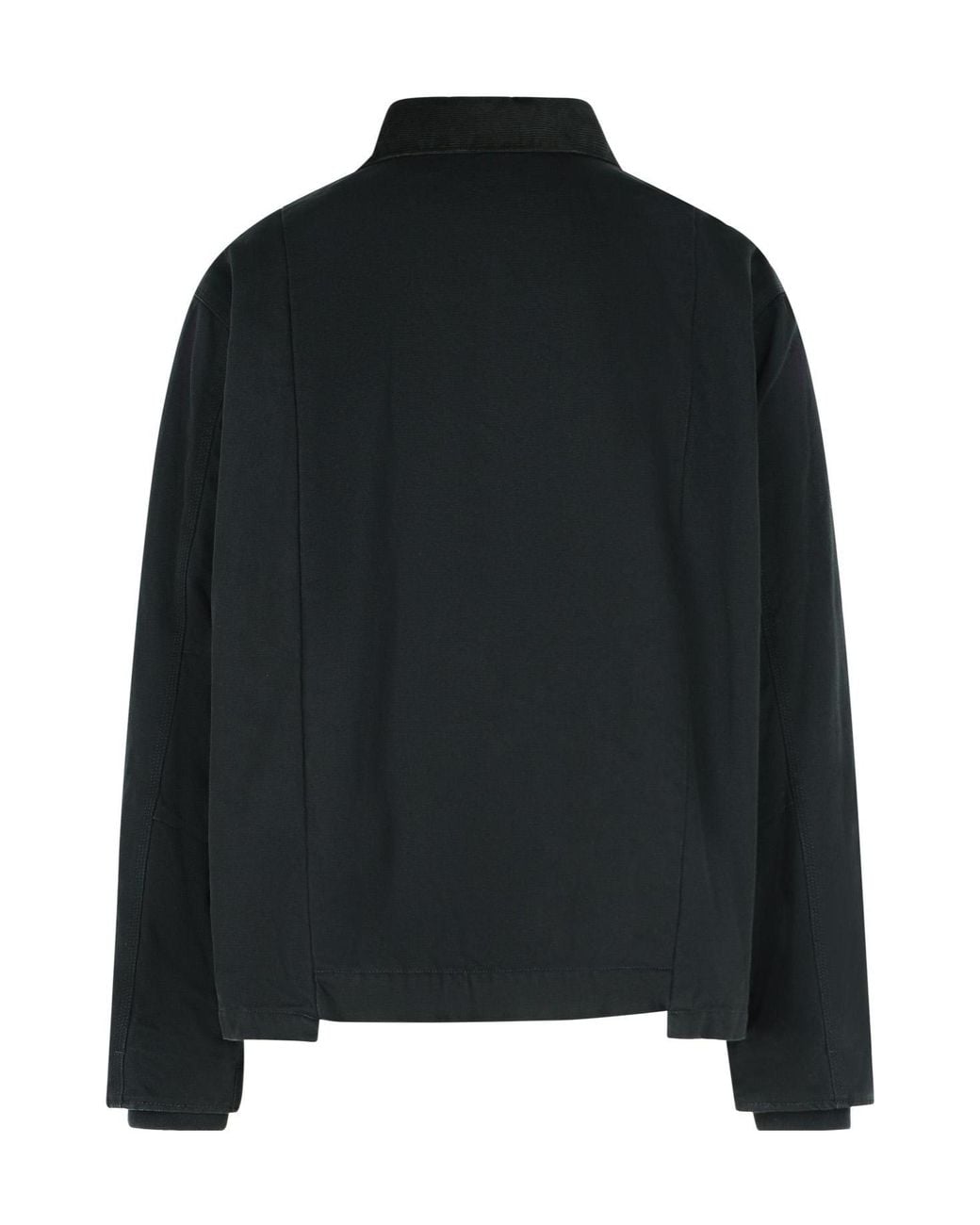 Sacai Black X Carhartt Logo Patch Zip-Up Jacket for men