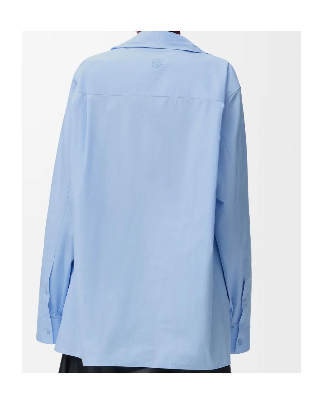 Loewe Blue Chemise En Coton