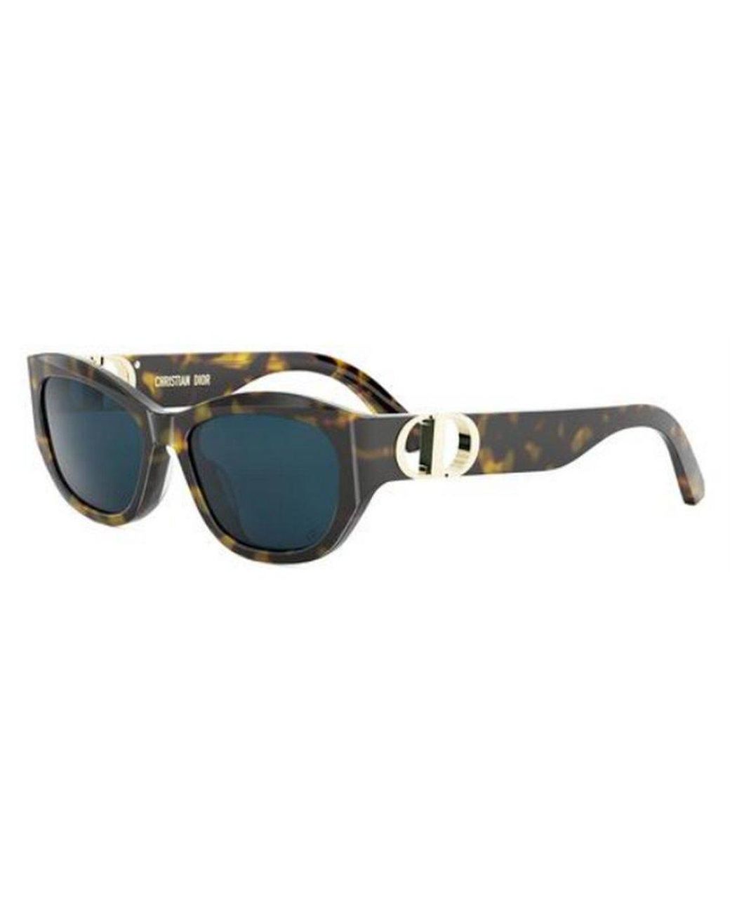 Dior Blue 30Montaigne B5U Butterfly Frame Sunglasses