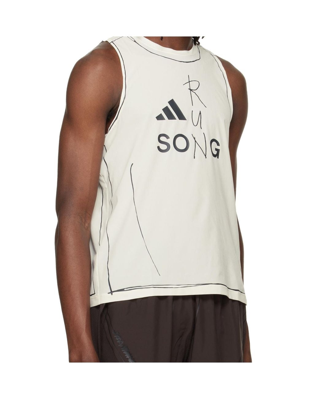 Song For The Mute Multicolor Crew Neck Vest for men