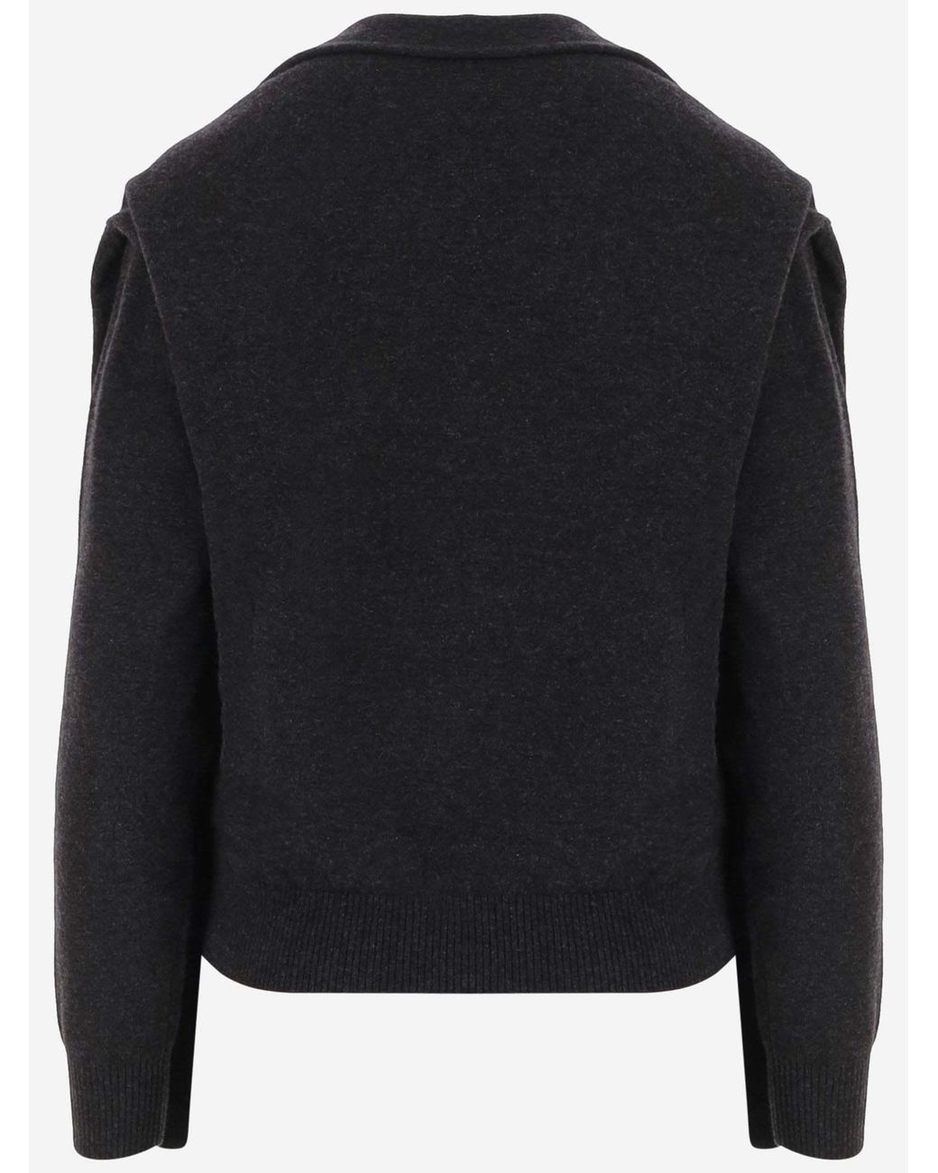 arch4 Black Wrap Sweater
