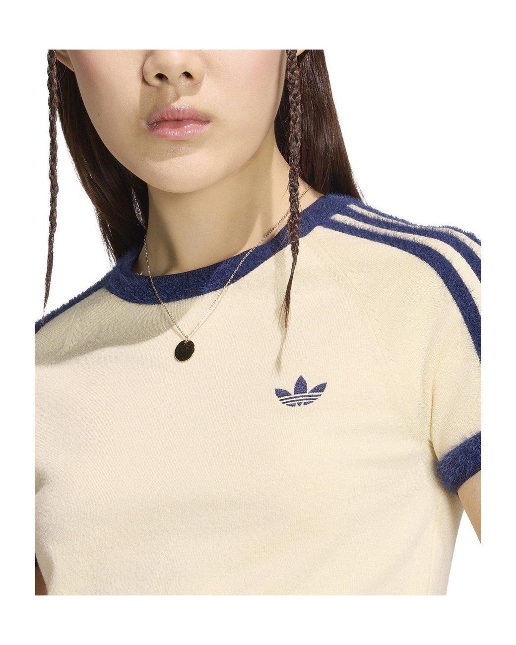 Adidas Originals Blue Classic Knitted T-Shirt
