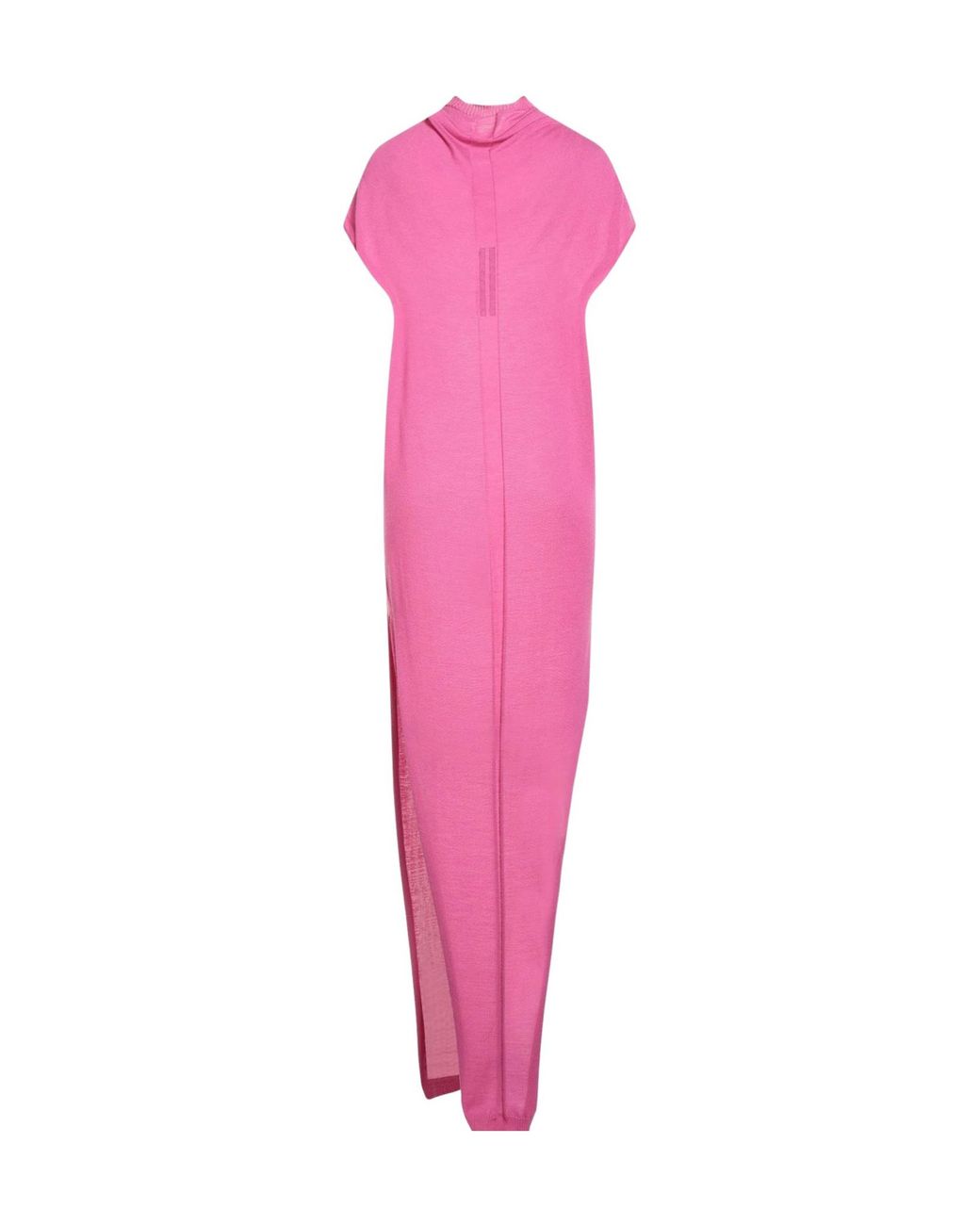 Rick Owens Pink Turtleneck Vest Dress