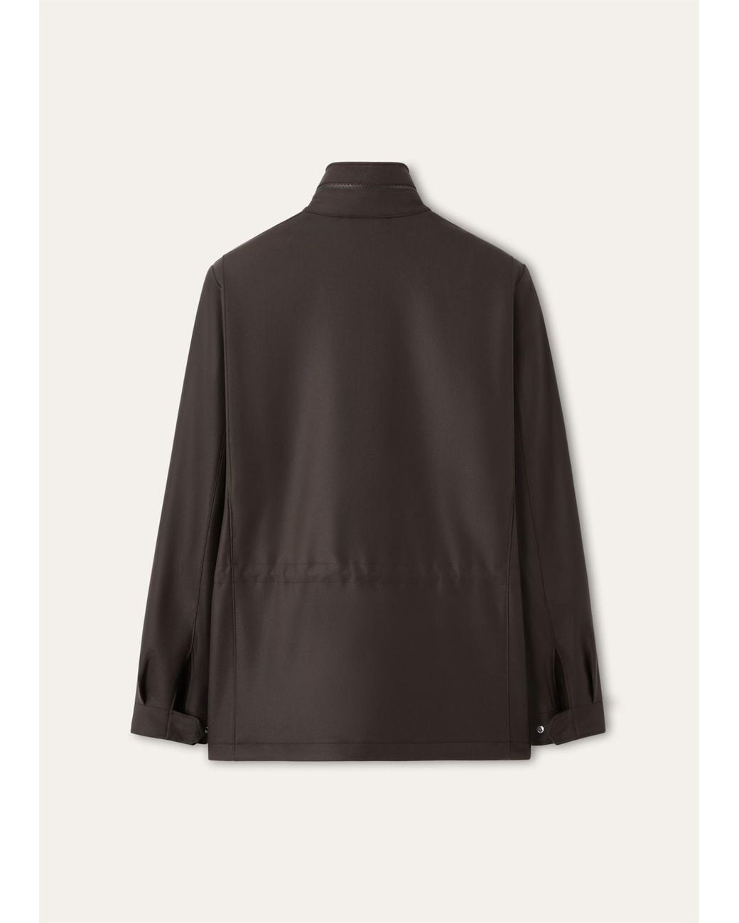 Loro Piana Black The Gift Of Kings Traveler Military Jacket for men
