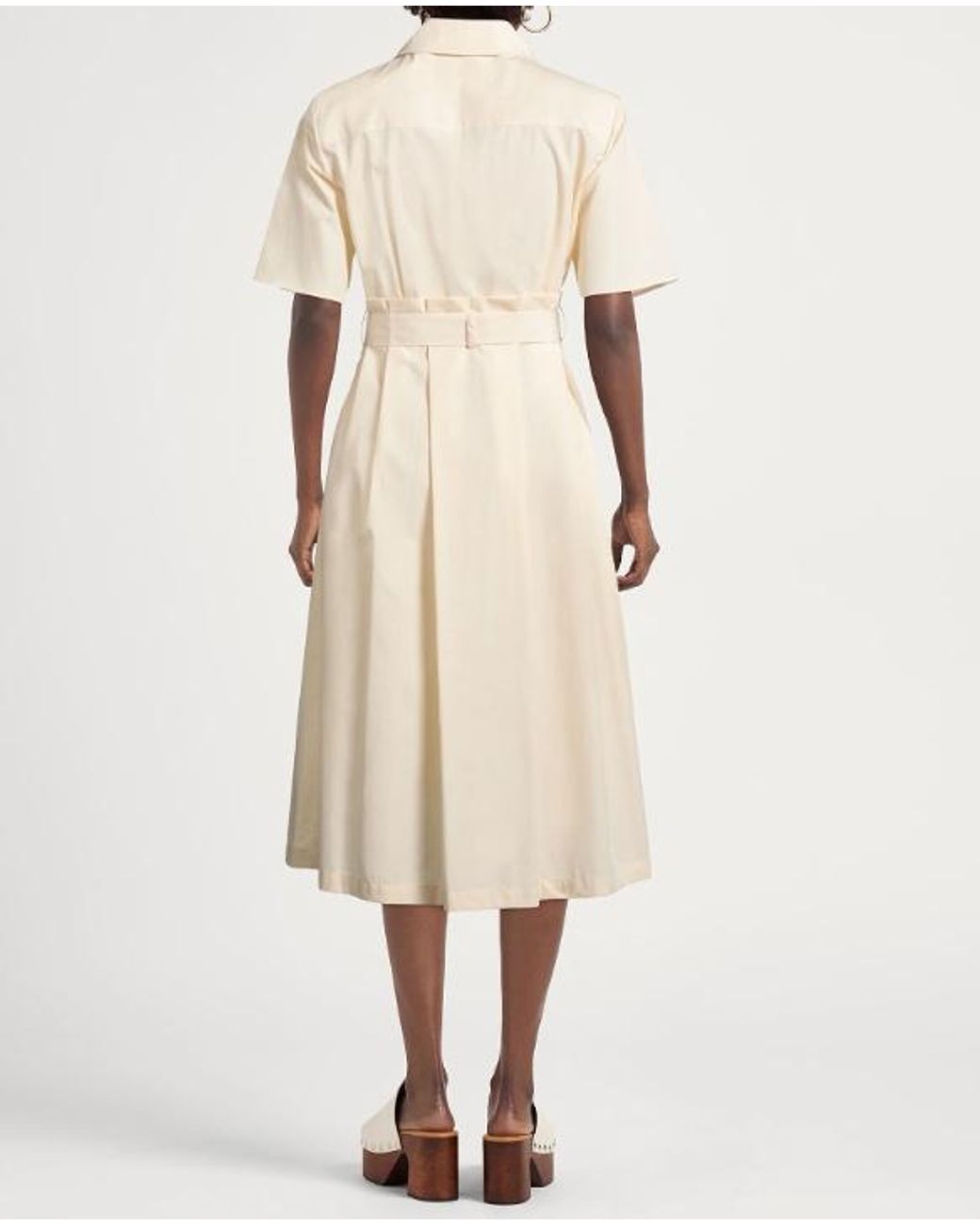 MAX&Co. Natural Shirt Dresses