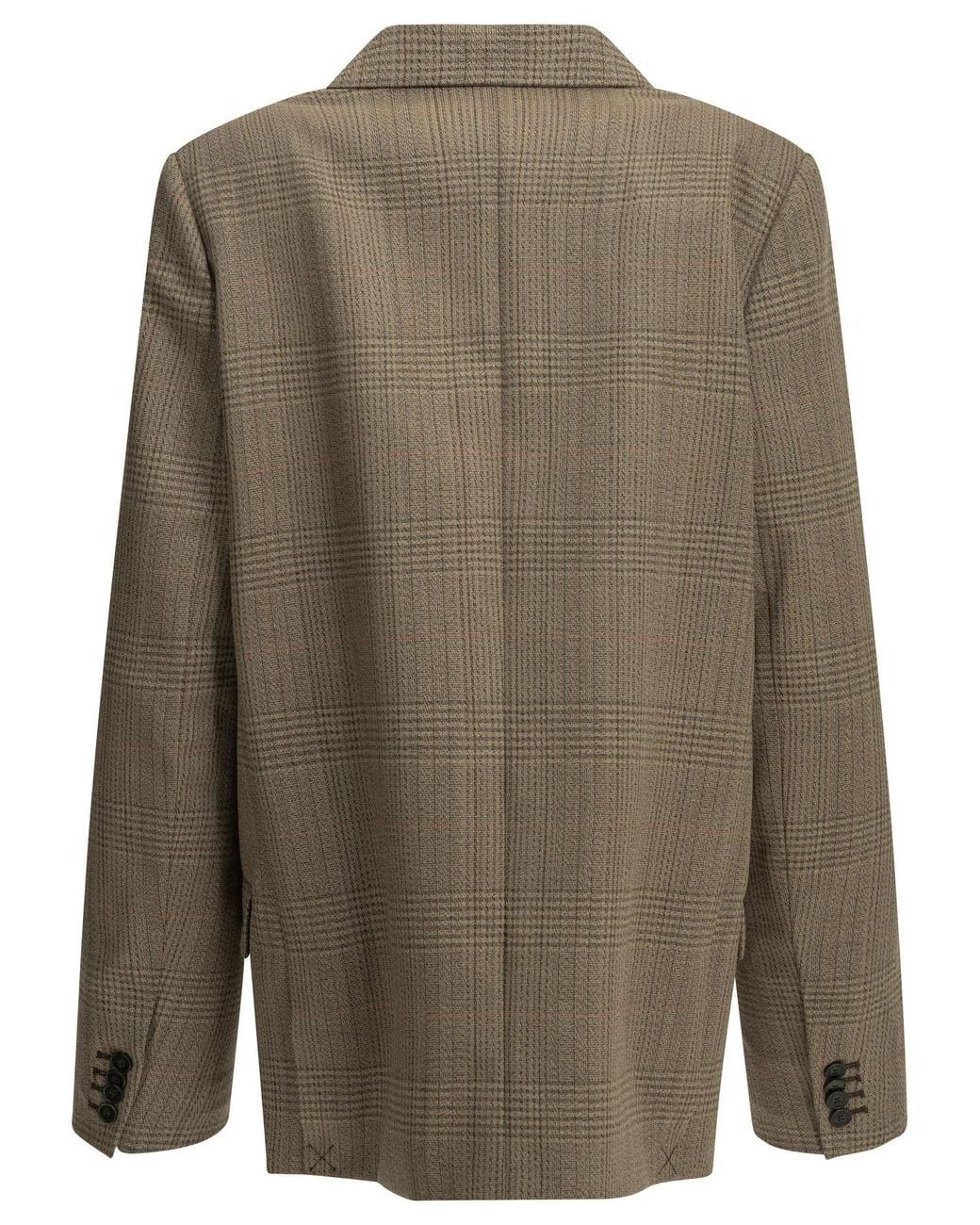 Soeur Green Single-Breasted Jacket