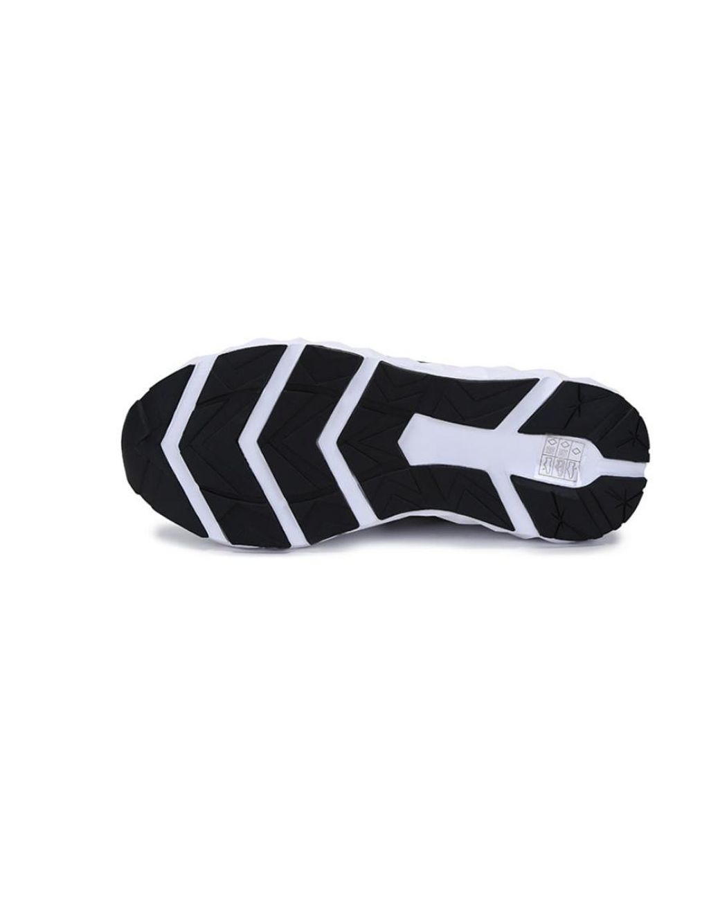 EA7 White Two-Tone Lace-Up Trainers for men