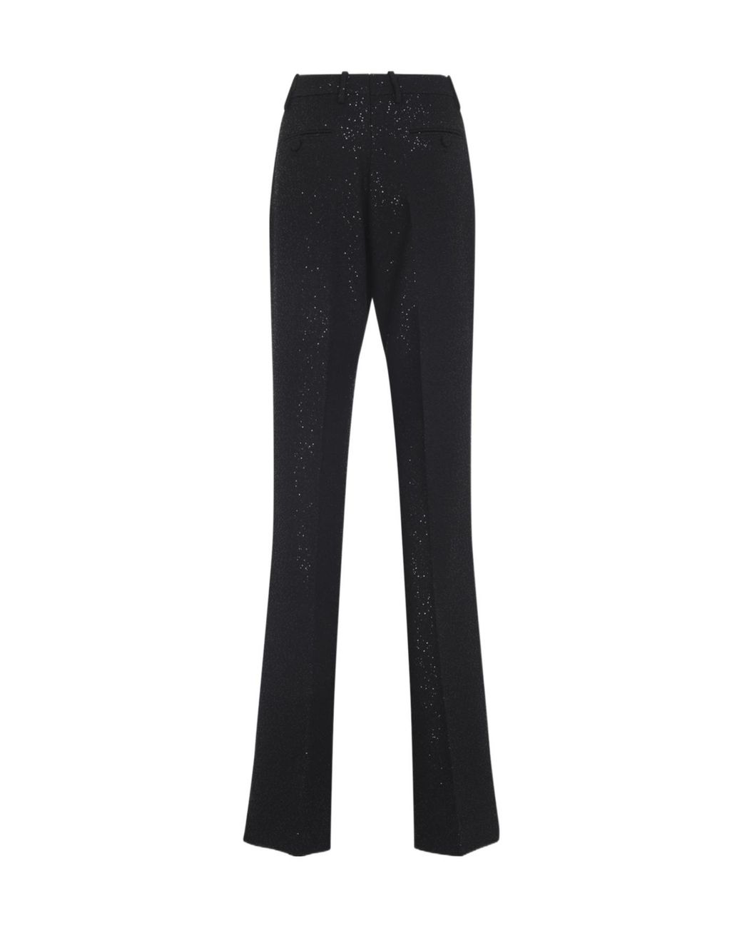 Tom Ford Black Sequined Tailored Straight Pants