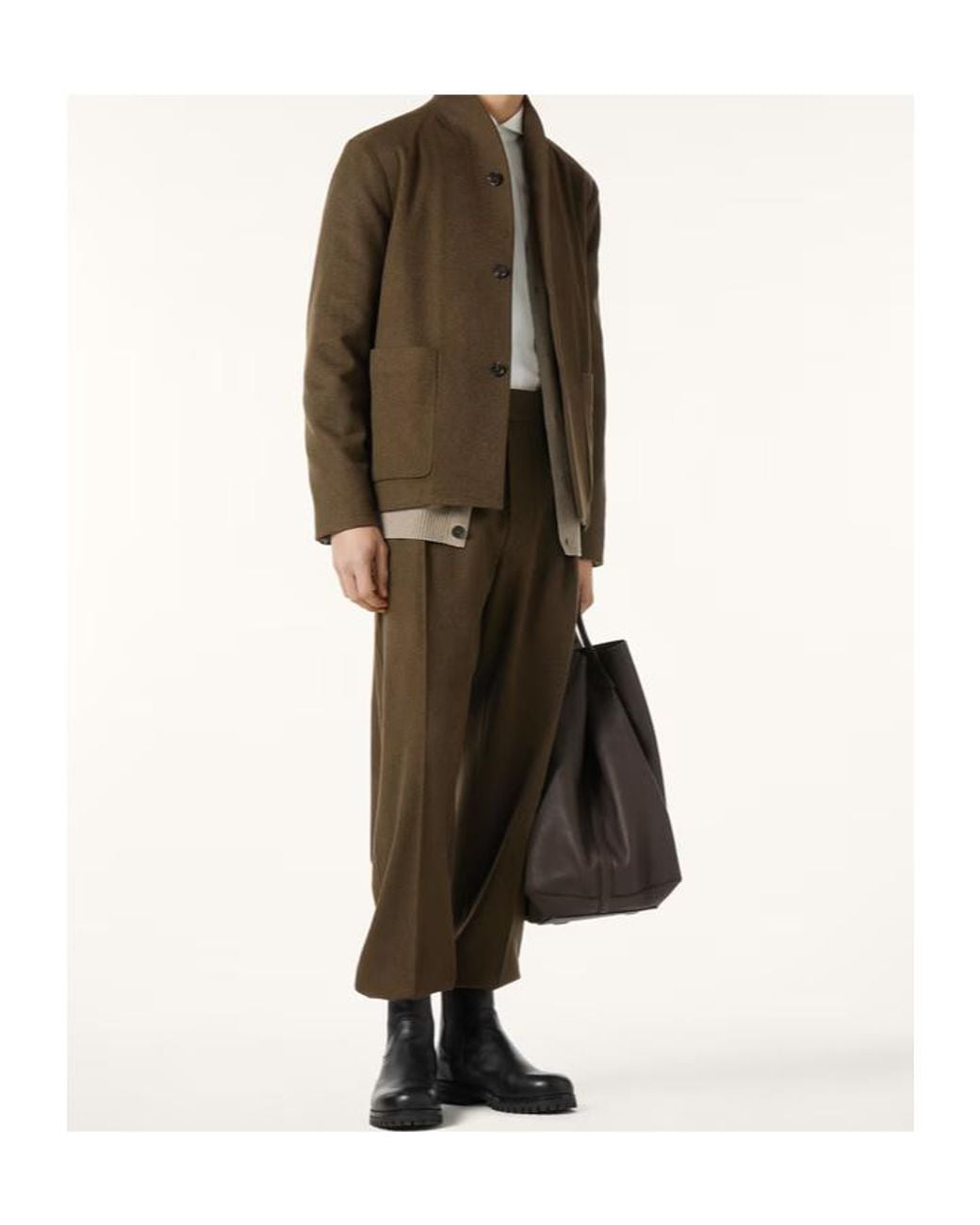 Loro Piana Brown Kilian Blouson for men
