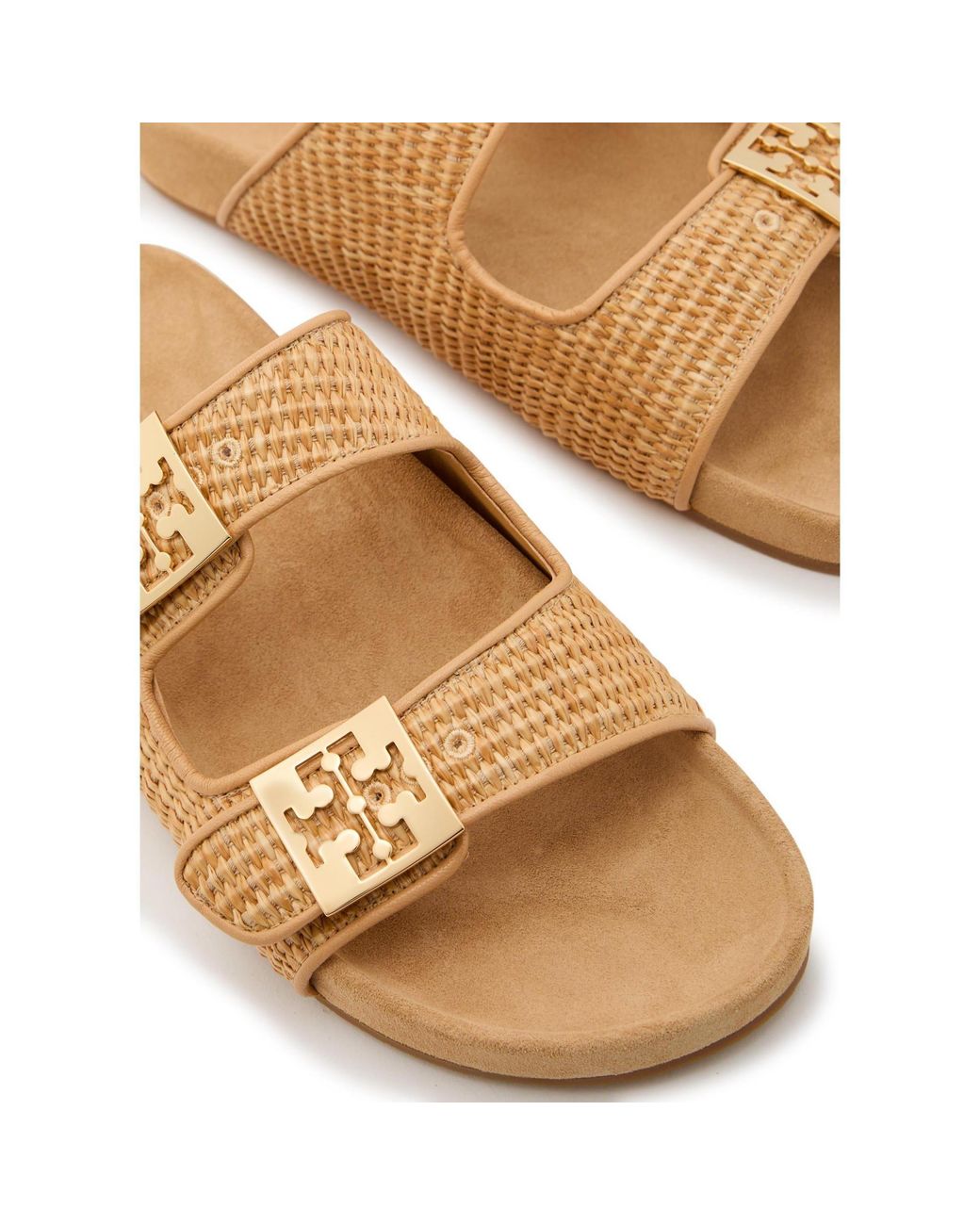 Tory Burch Brown Breathable Flat Sandals