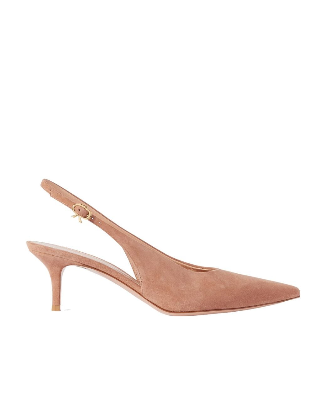 Gianvito Rossi Pink Pointed High Heel Sandals