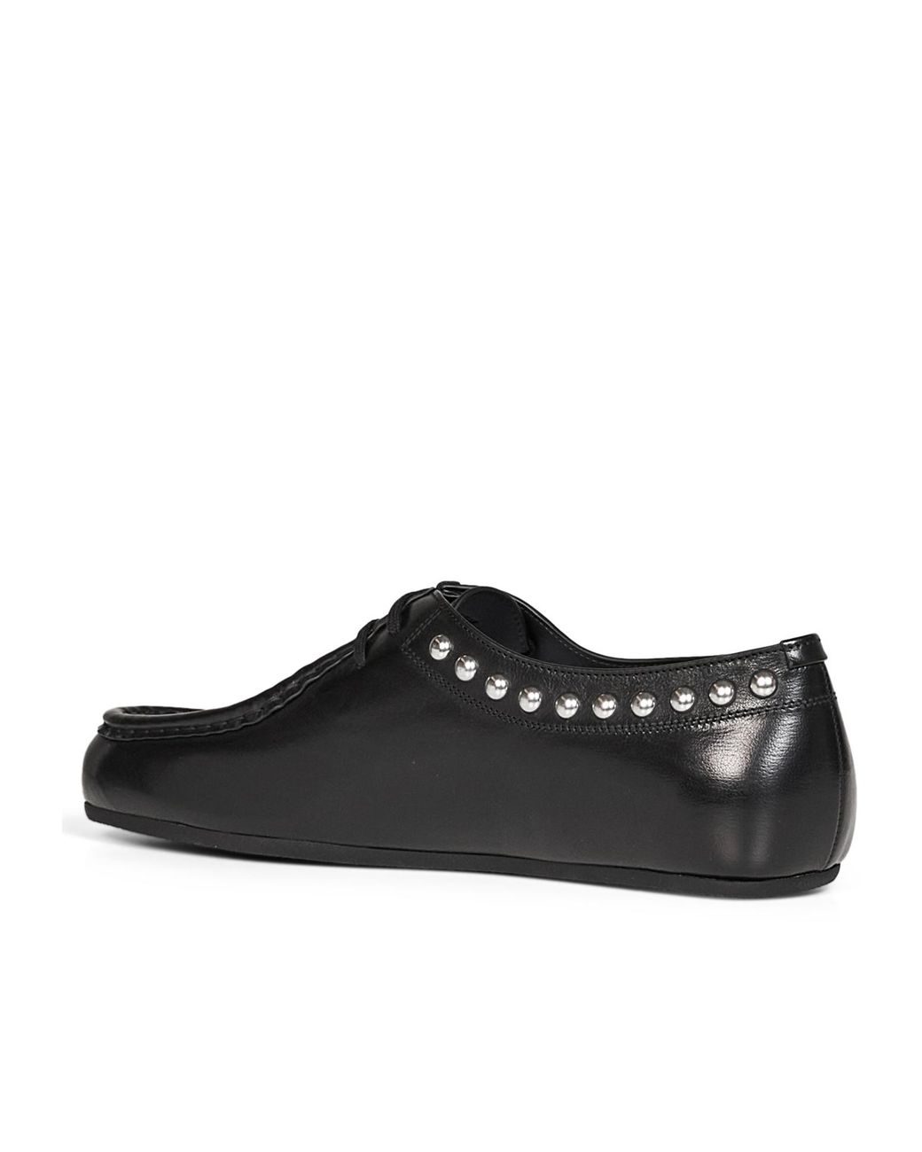 Jil Sander Black Studded Lace-Up Shoes for men