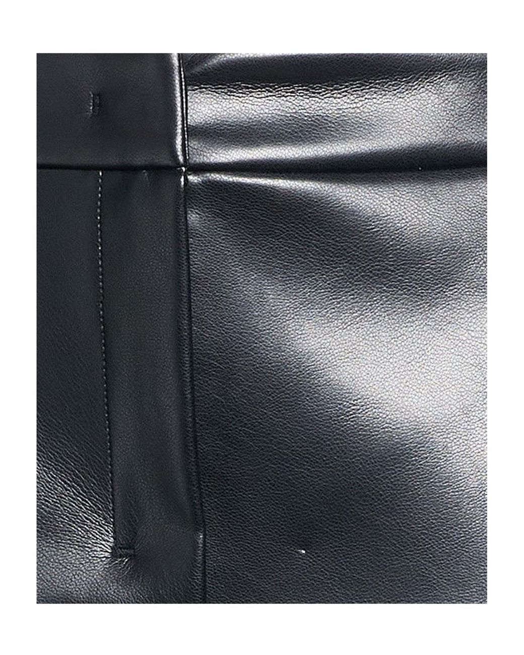 Max Mara Black Solid Color Bootcut Pants