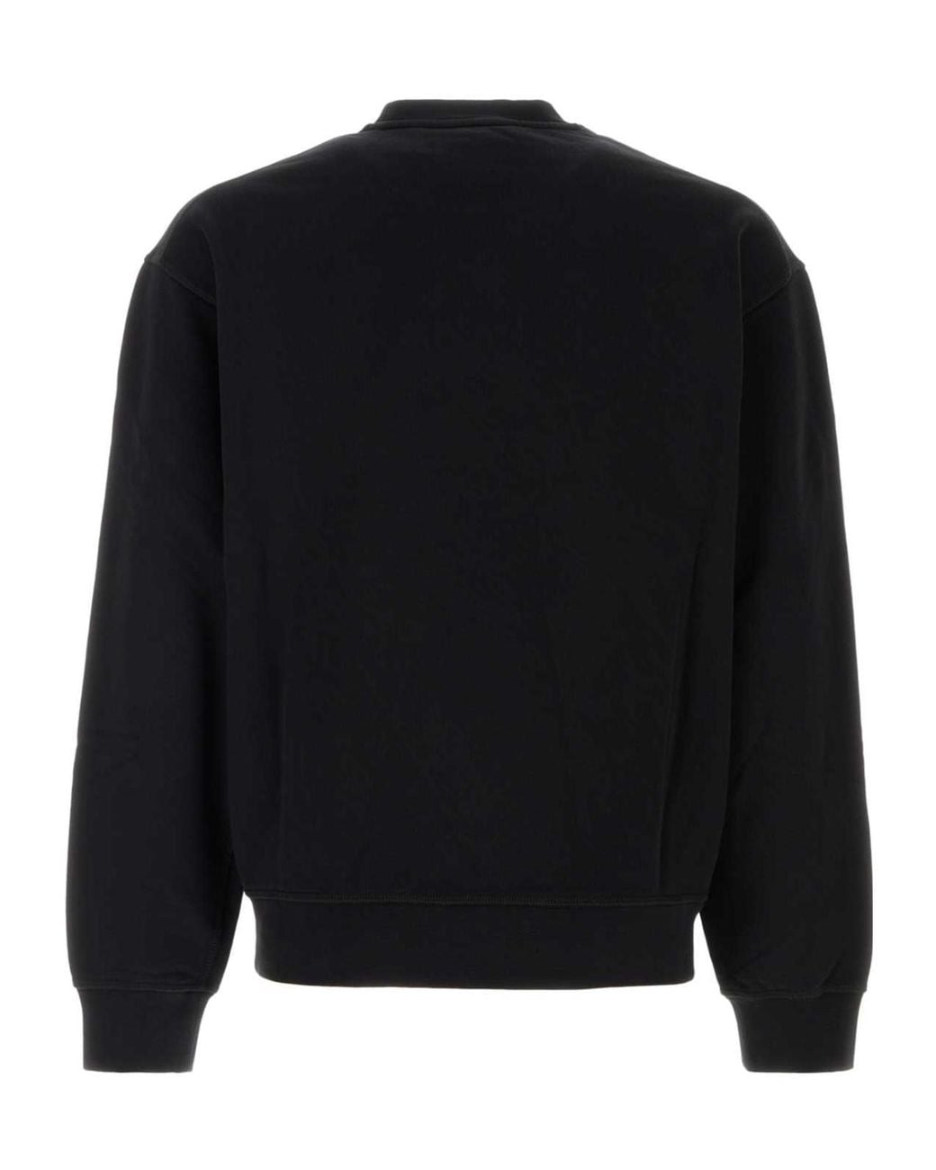DSquared² Blue Logo Printed Crewneck Sweatshirt for men