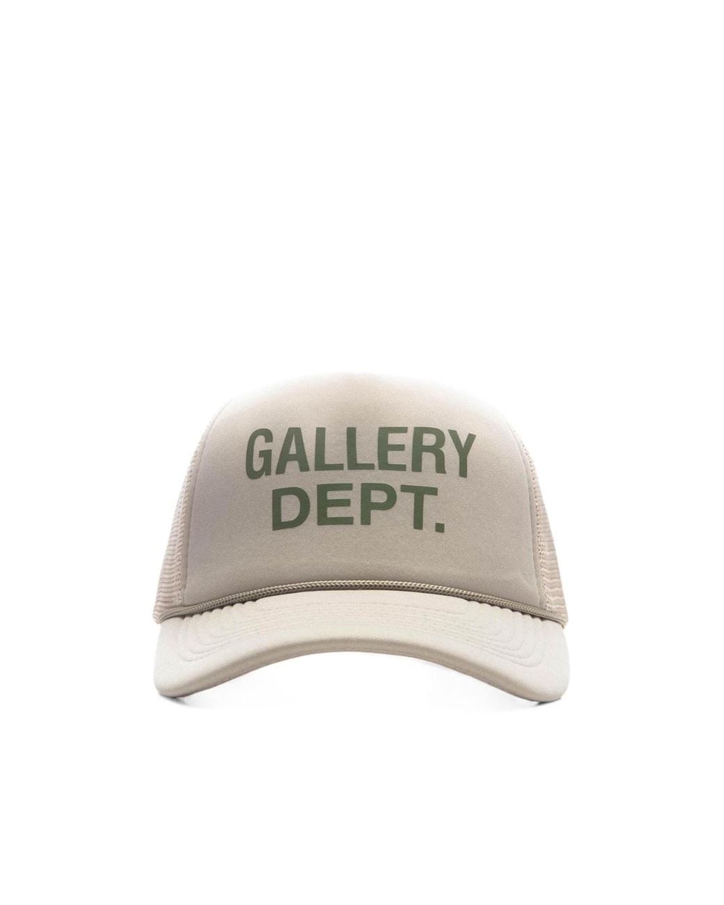 GALLERY DEPT. Natural Gd Trucker Logo Hat for men