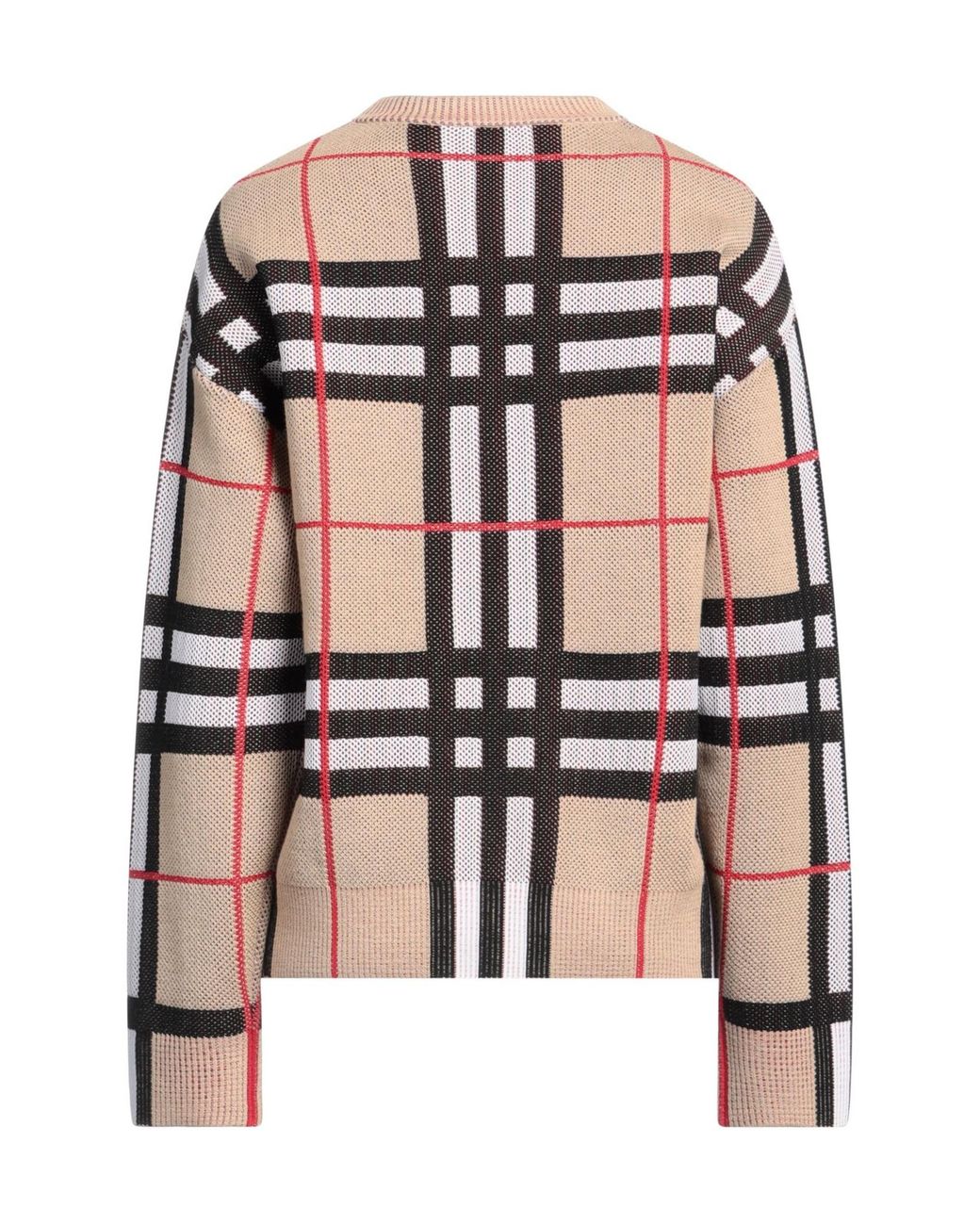 Burberry Natural Signature Print Jumpers