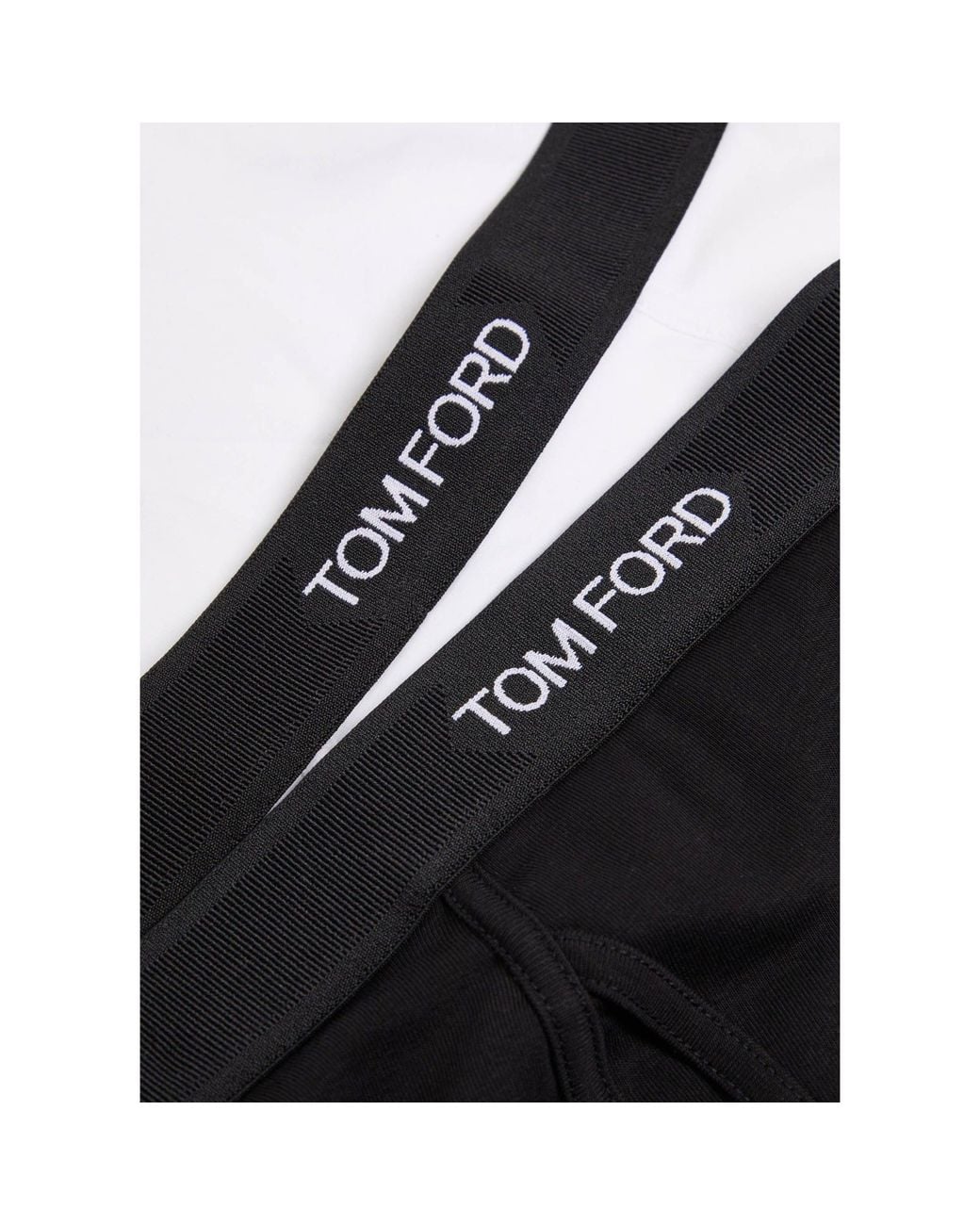 Tom Ford Black Ankle-Length Underwear for men