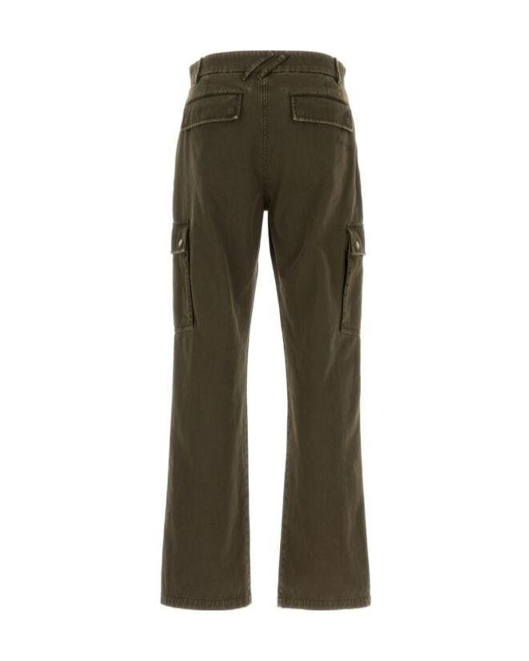 Burberry Green Straight-Leg Cargo Trousers for men