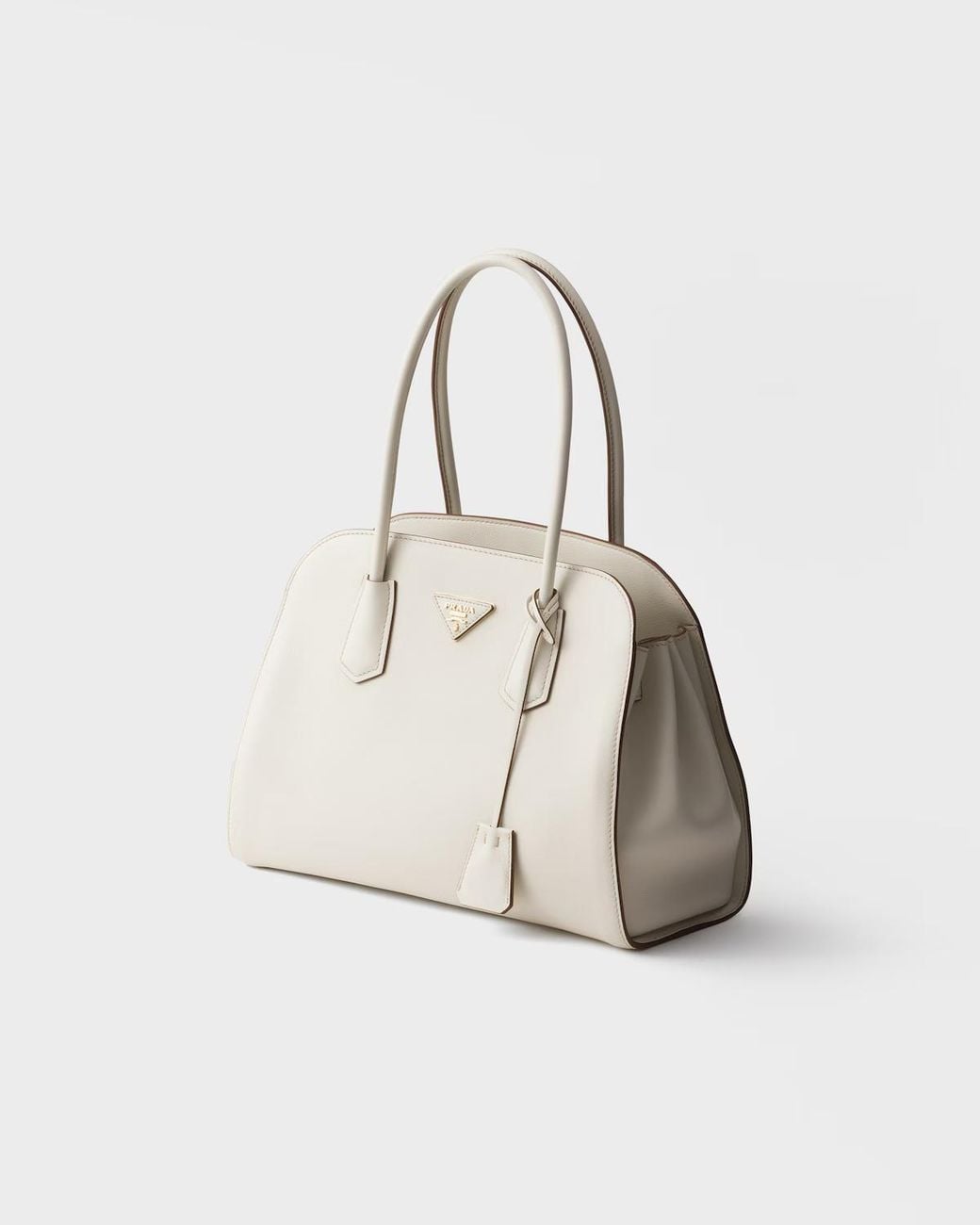 Prada Natural Medium Leather Tote Bag