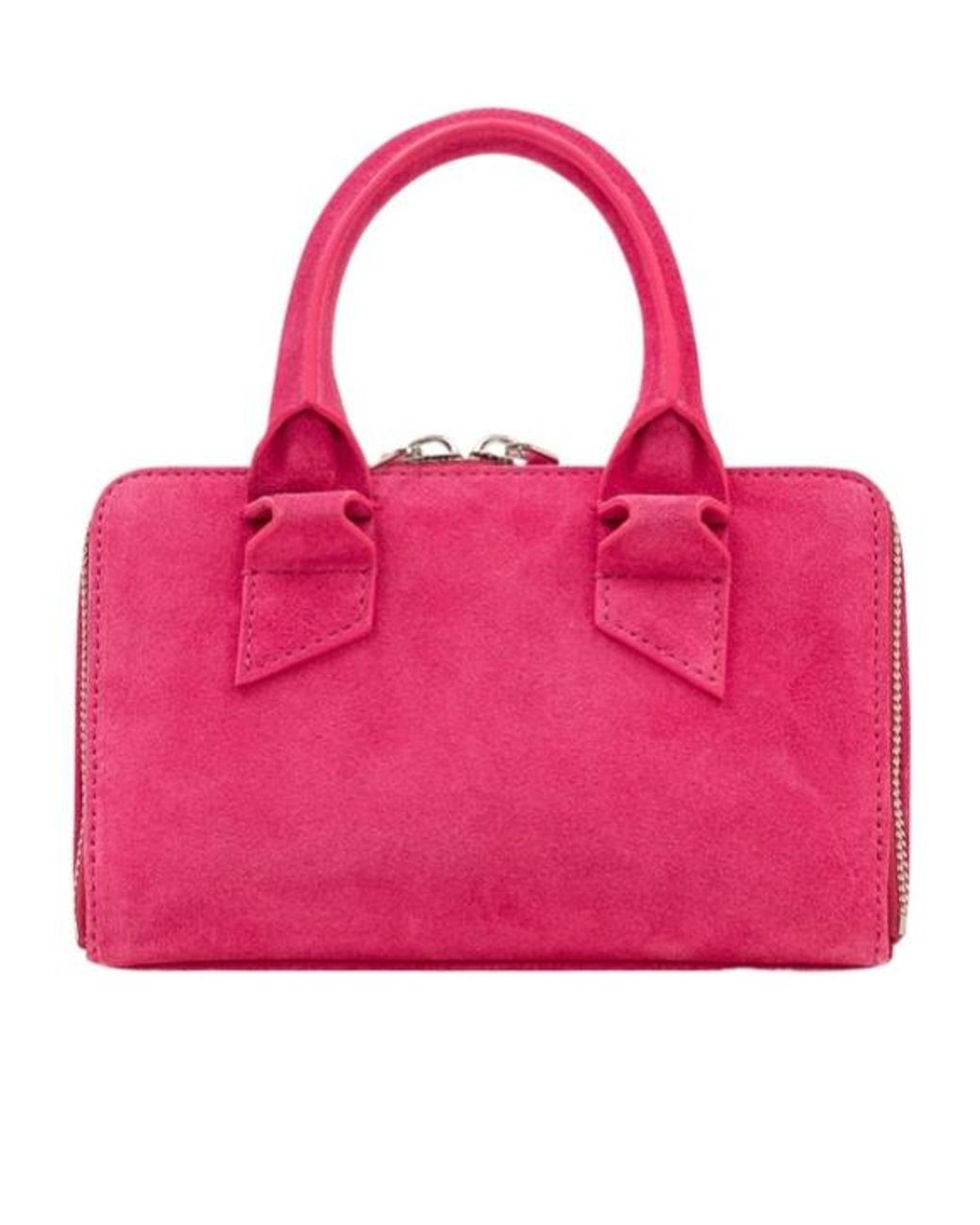 The Attico Pink The Friday Mini Tote Bag