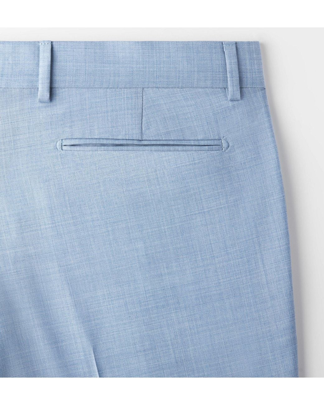 Dior Blue Long-Sleeved Suit Jacket Set for men