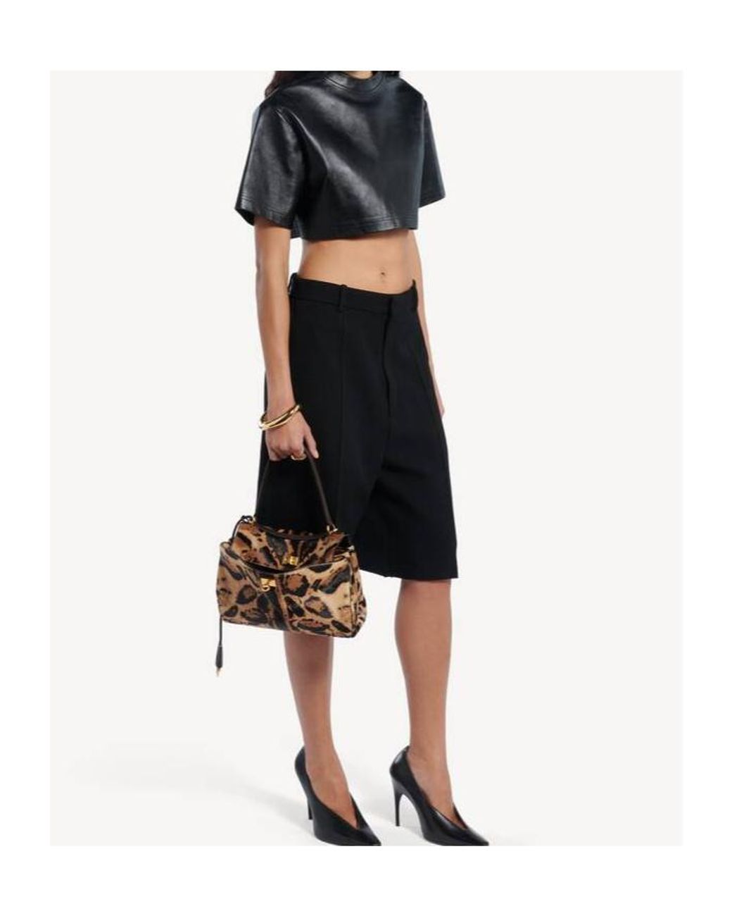 Balenciaga Brown Rodeo Small Shoulder Bag