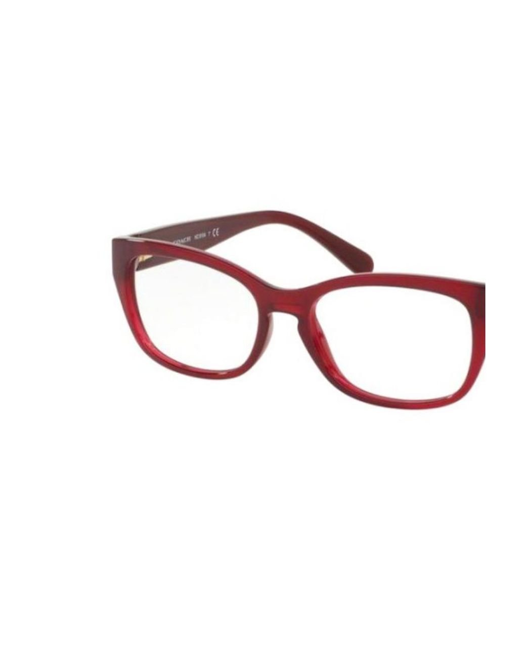 COACH White Logo Flat Mirror