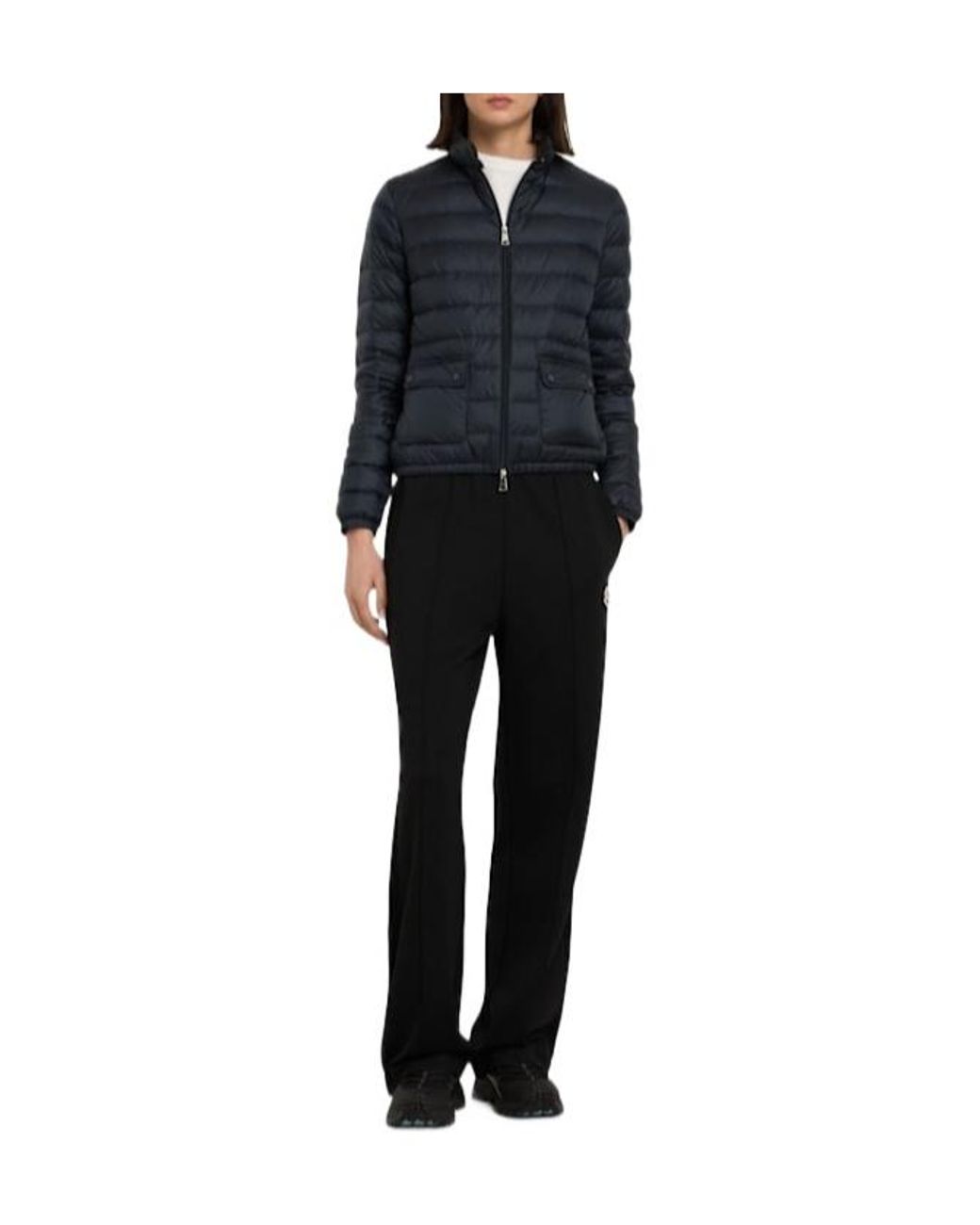 Moncler Black Lans Packable Down Jacket