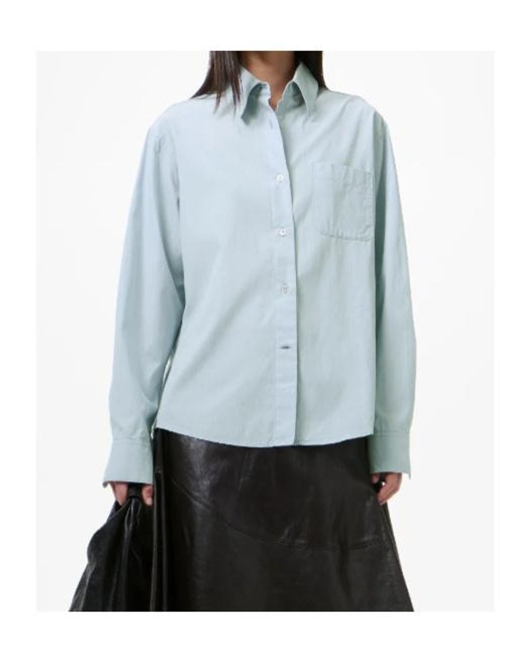 Our Legacy Blue Relaxed Button-Up Shirt