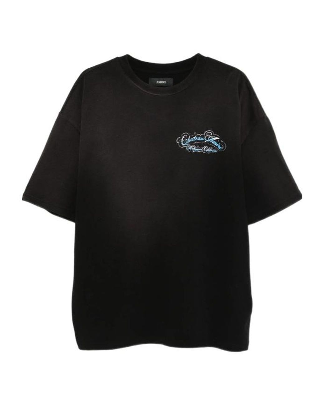 Amiri Black Ma Core Crewneck T-Shirt for men