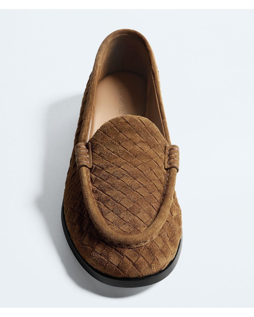 Bottega Veneta Brown Silenzio Loafer
