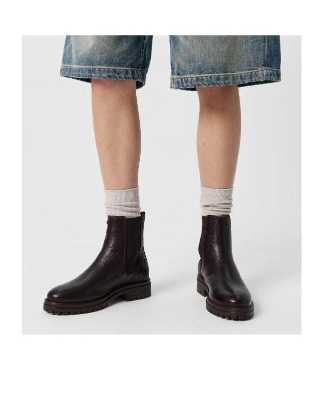 Barbour Black Round Toe Ankle Boots