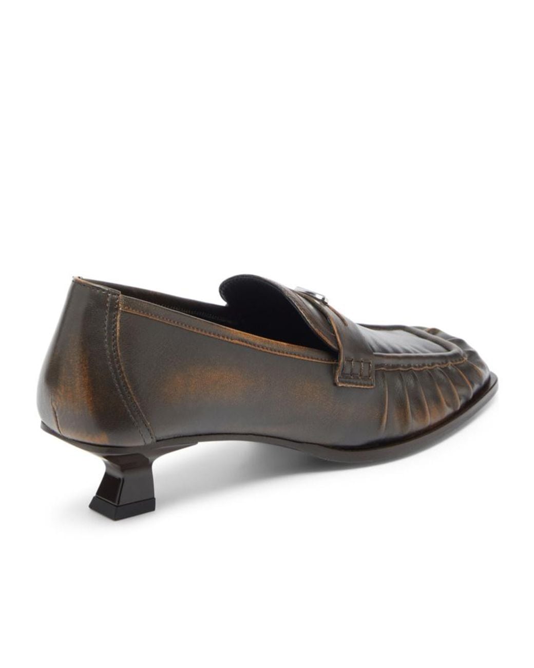 DIESEL Brown D-Amber Penny Loafers