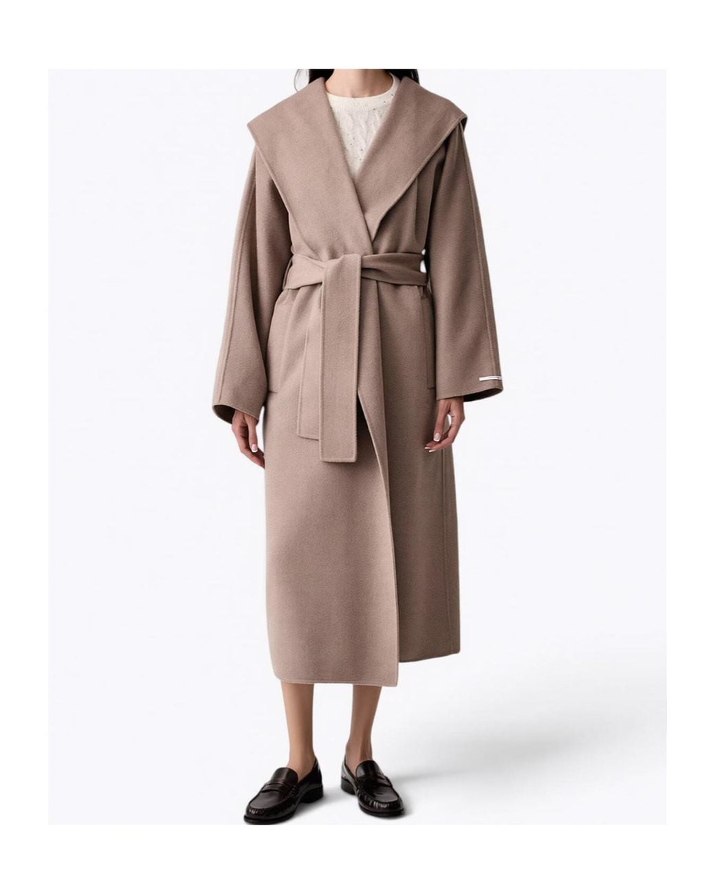 Marella Brown Wool Coat