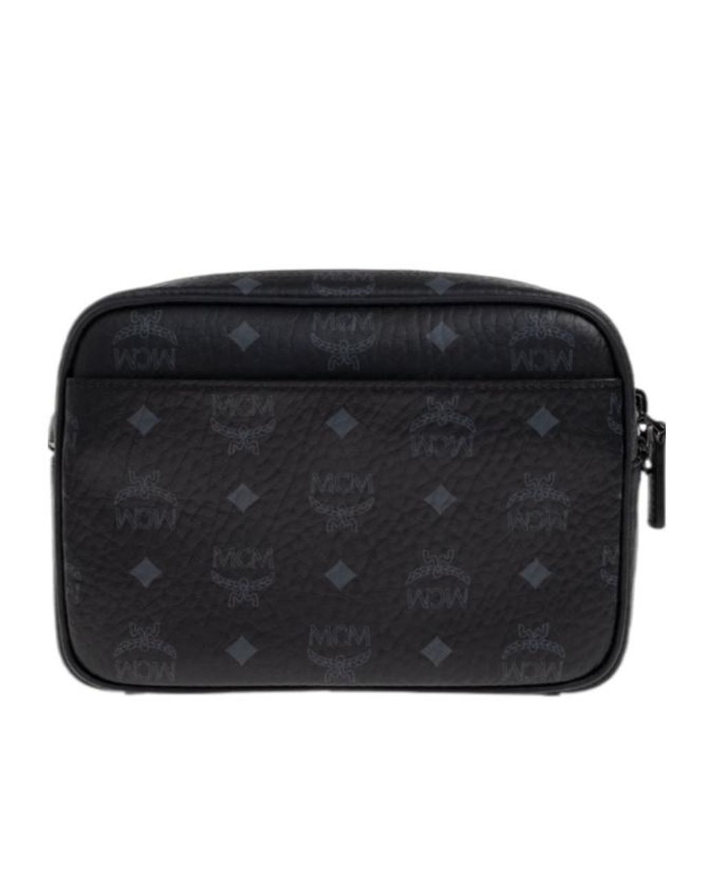 MCM Black Aren Cross Body Bag for men